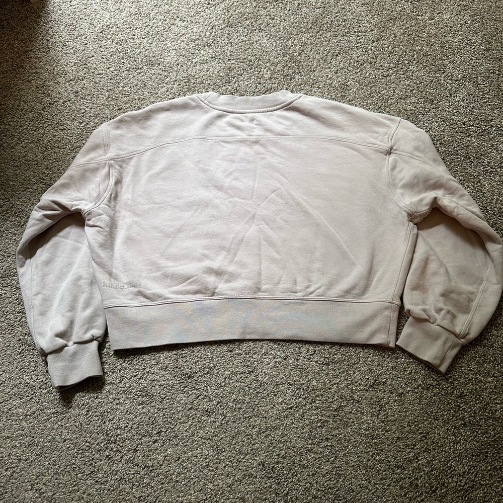 Lululemon Cropped Crewneck - Picture 2 of 3